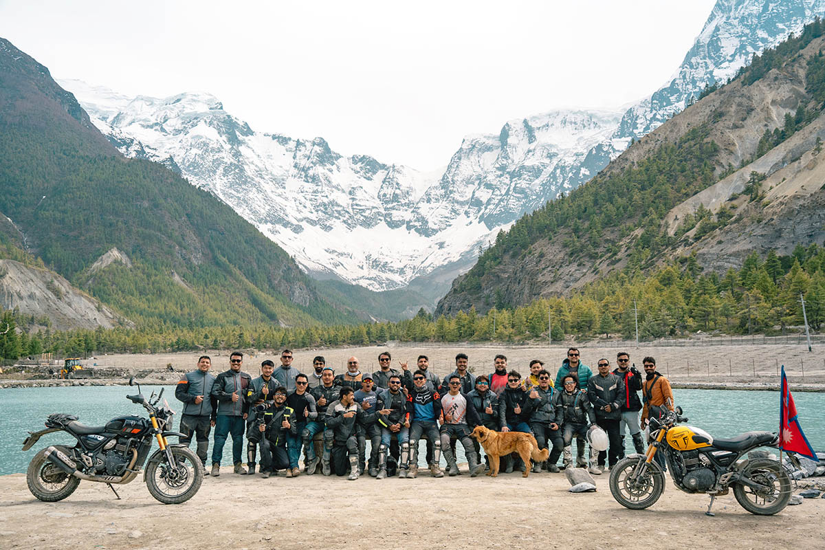 Triumph Nepal concludes week-long rally as riders reach Ice Lake and complete cross‑country route