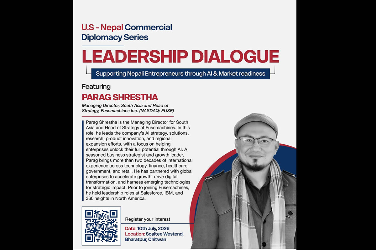 CEO Dialogue in Chitwan focuses on expanding Nepali businesses through AI