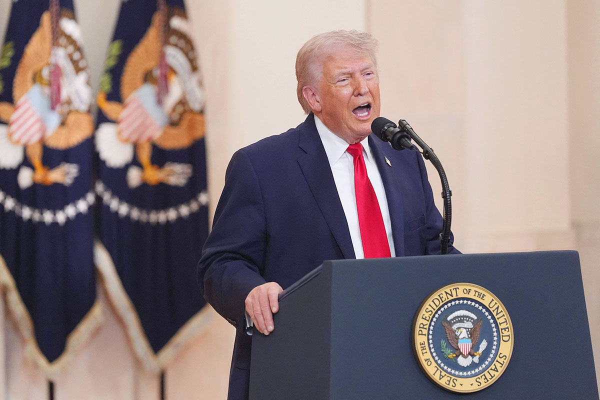 Trump tells US that Iran war victory near, but vows big strikes