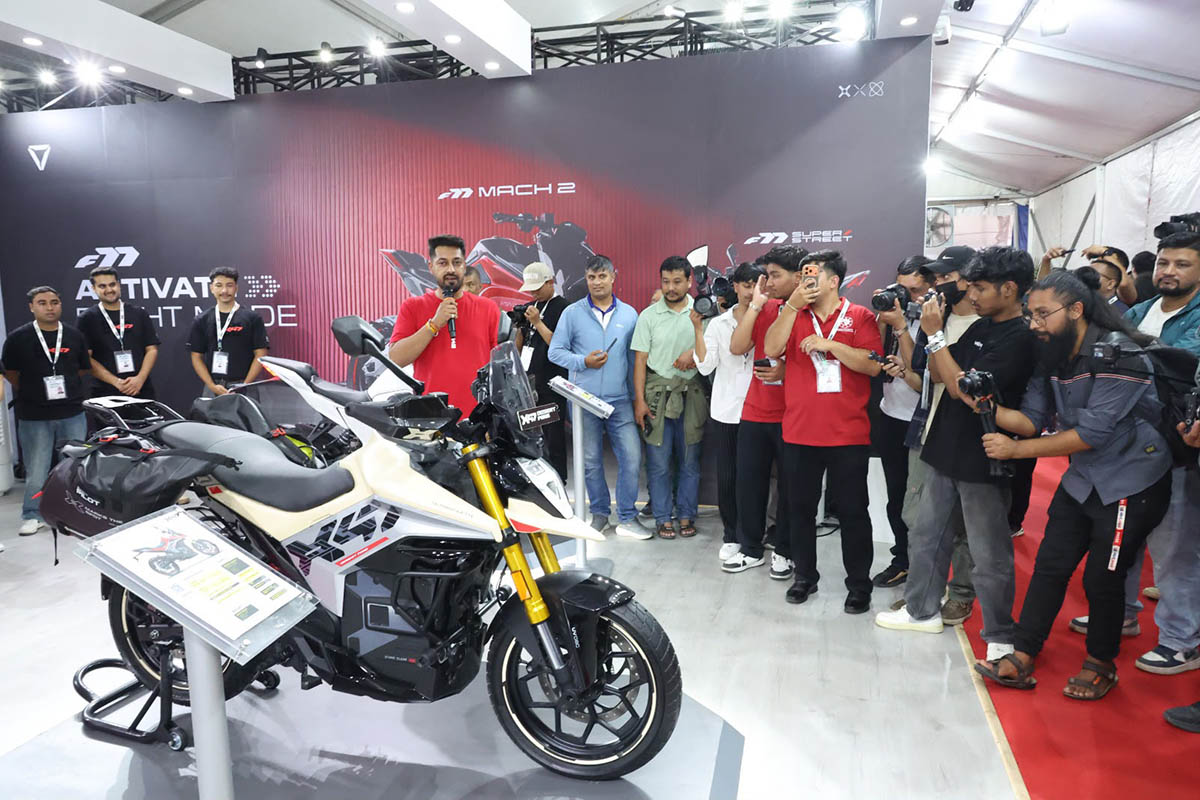 Ultraviolette X-47 Crossover motorcycle launched at NAIMA Nepal Mobility Expo, priced at Rs 684,900