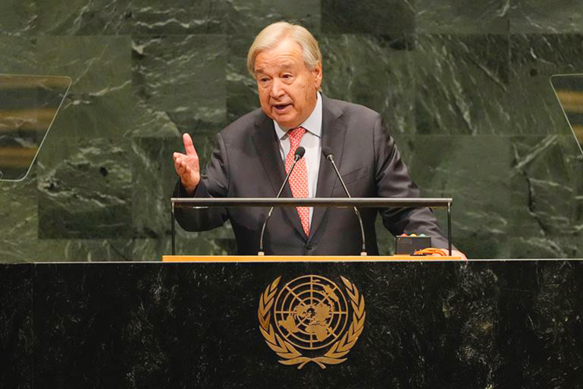 UN chief links Nepal flood to global climate crisis at 81st session of UNGA