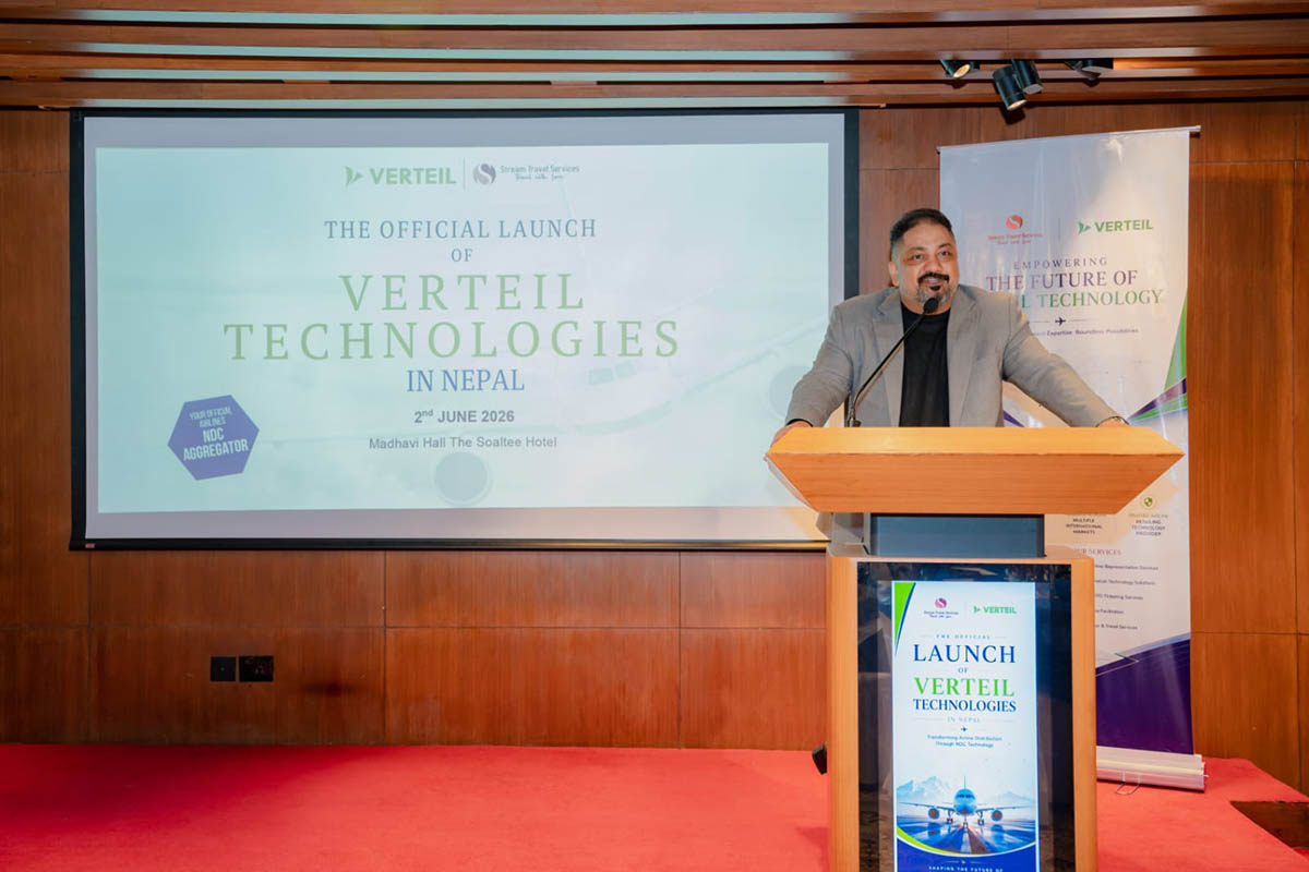 Verteil Technologies launches operations in Nepal with Stream Travel Services