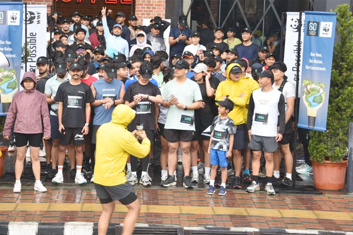 WWF Nepal marks Earth Hour 2026 with nationwide programme of runs, events, digital outreach