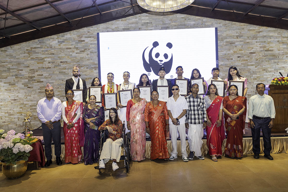WWF Nepal marks 33rd anniversary, honours conservation champions