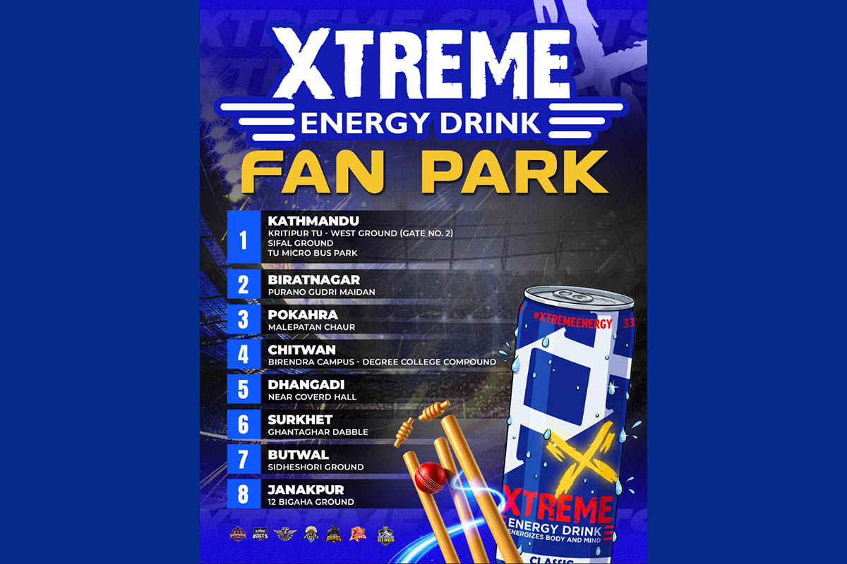 Xtreme Energy Drink to set up 10 free fan zones for NPL