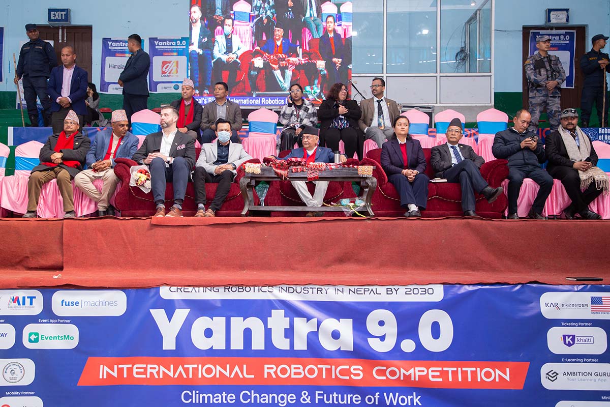 Robotics Association of Nepal kicks off Yantra 9.0 festival in Kathmandu