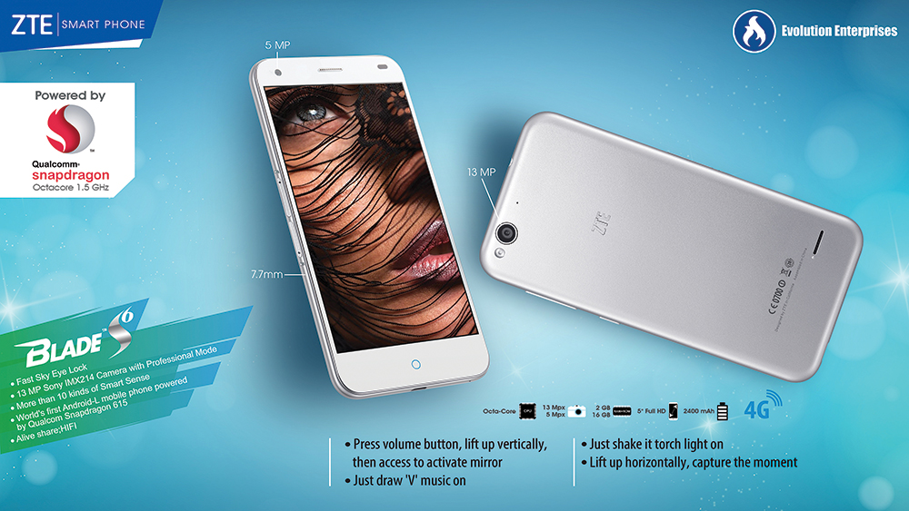 ZTE launches 3 Blade Series smartphones