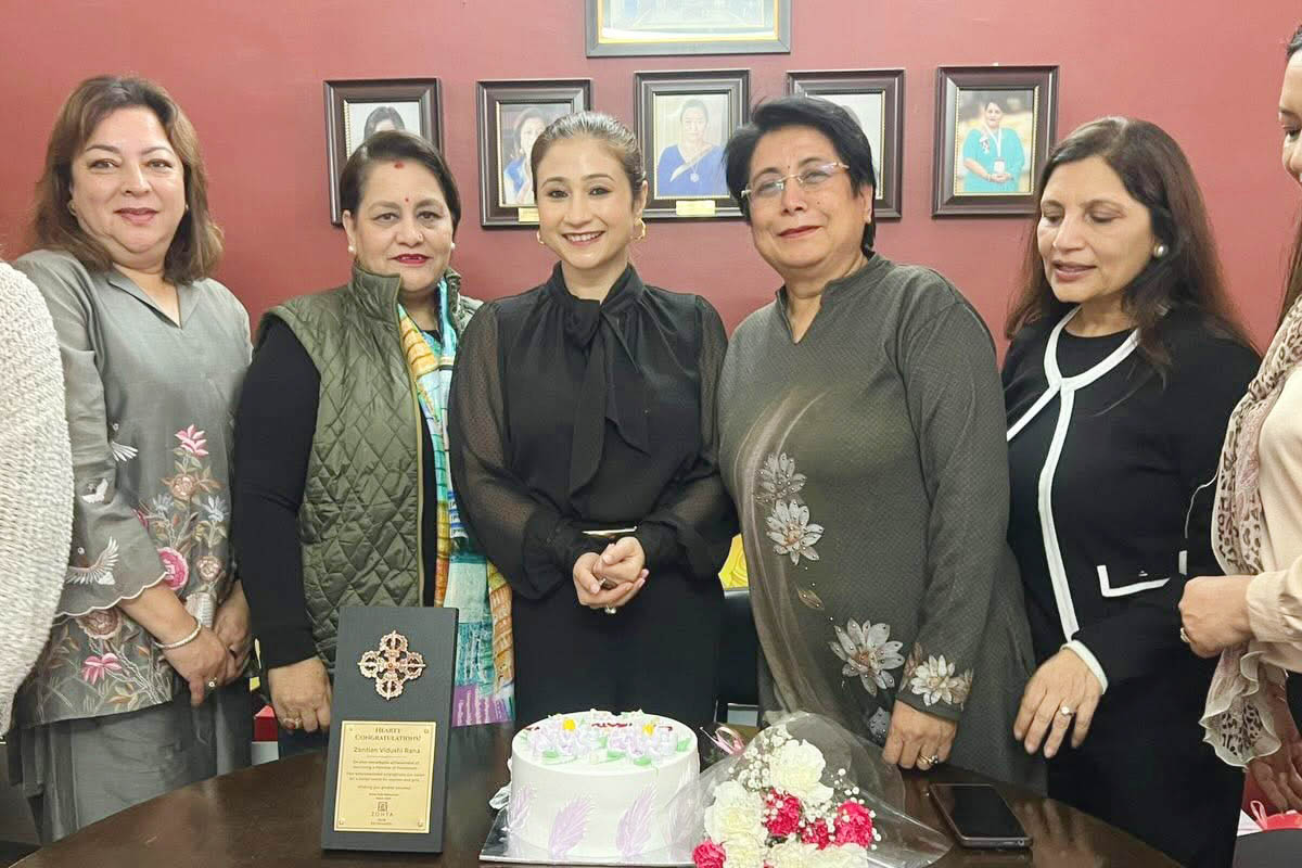 Zonta Club Kathmandu felicitates Vidushi Rana on election to Federal Parliament