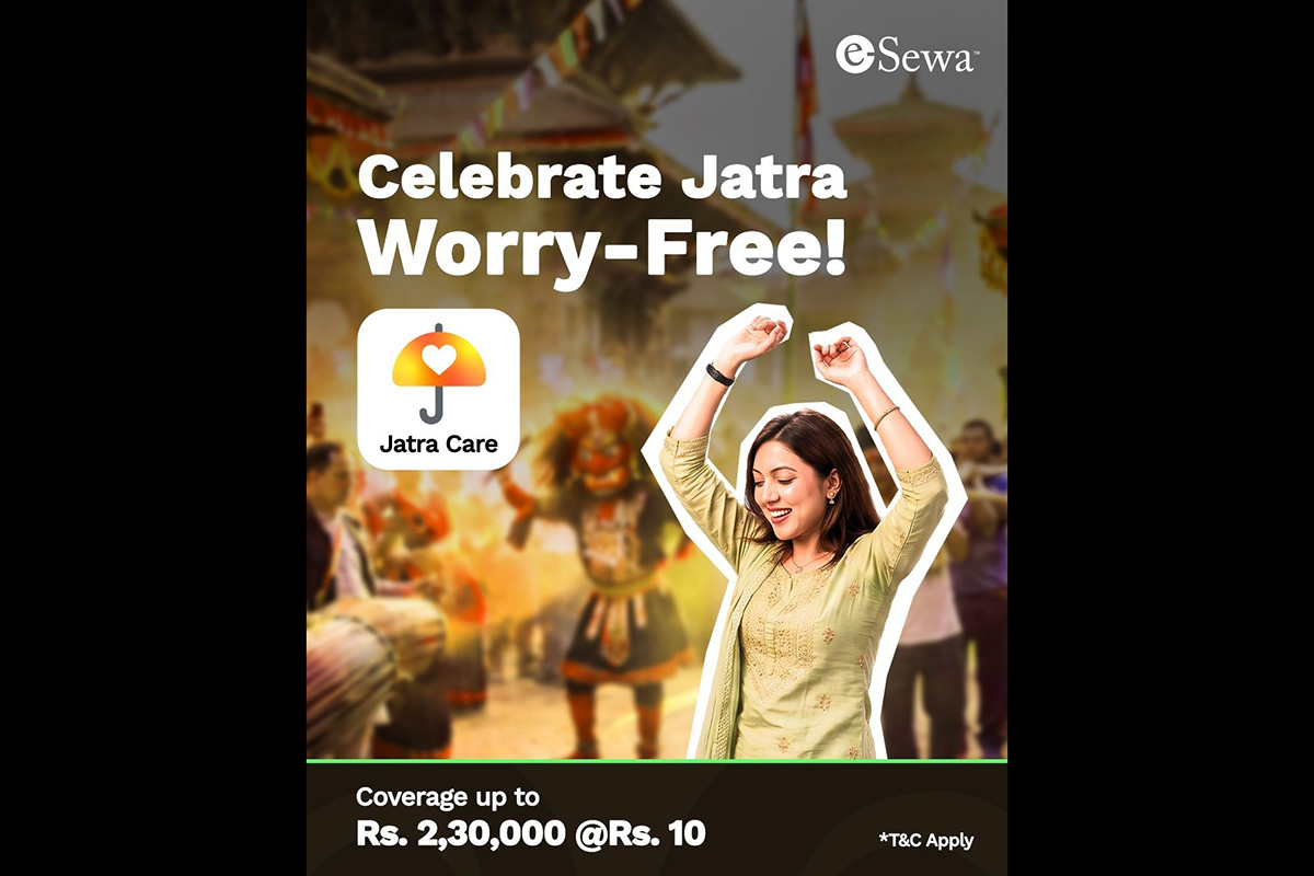 eSewa launches Jatra Care festive insurance scheme for Rs 10