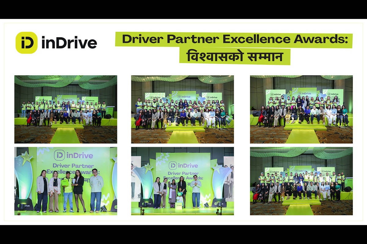 inDrive honours 80 driver-partners in Kathmandu with 'Biswasko Samman' awards