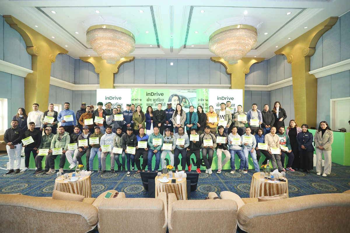 inDrive organises safety session in Kathmandu to empower driver partners