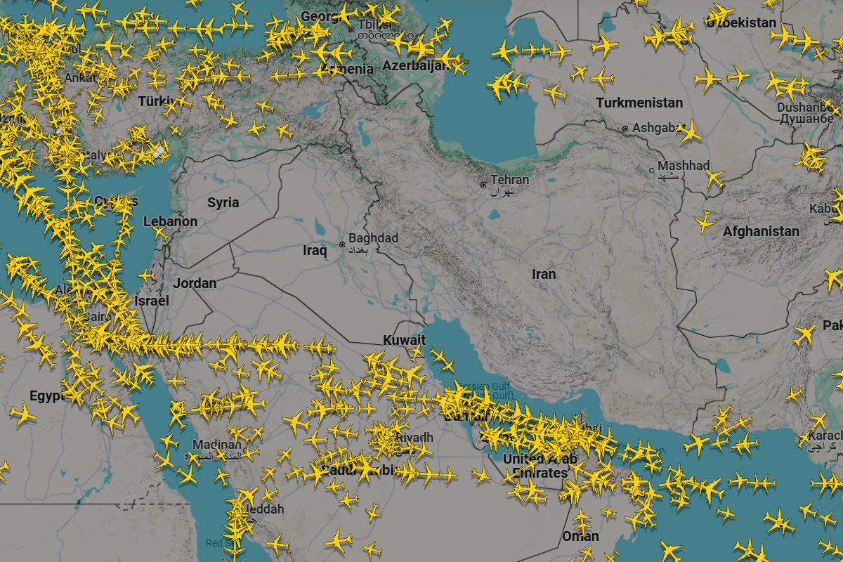 Flights Delayed and Cancelled in Middle East Airspace as Tensions Rise Between Israel and Iran