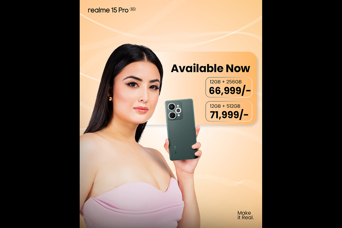 Realme launches 15 Pro 5G in Nepal as 'Ultimate AI Party Phone'