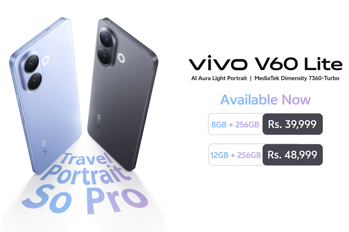 vivo launches V60 Lite as travel portrait companion